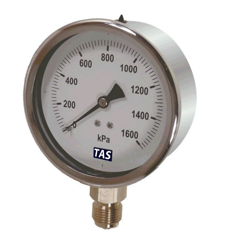 Measureman 2-1/2 Dial Size, Liquid Filled Pressure Gauge, 0-1000psi/7 –  Measureman Direct