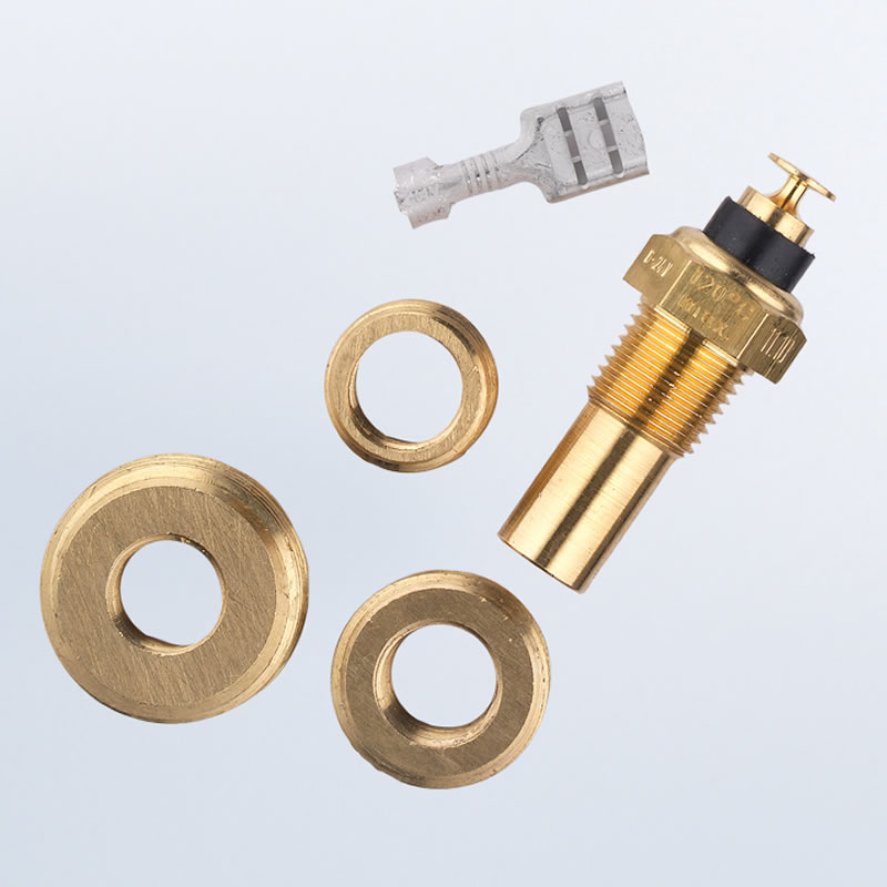VDO Temperature Sender Kit 250°F/120°C with US Thread Adapters VDO Temperature Sender Kit 250°F/120°C with US Thread Adapters