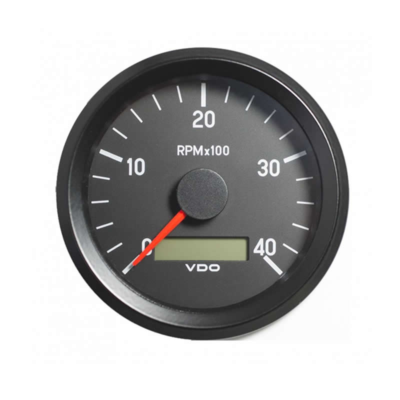 VDO Tachometer 4.000 RPM Gauge, VDO Cockpit International Tachometer 4. ...