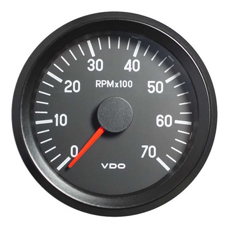 VDO Tachometer 7.000 RPM Gauge, VDO Cockpit International Tachometer 7. ...